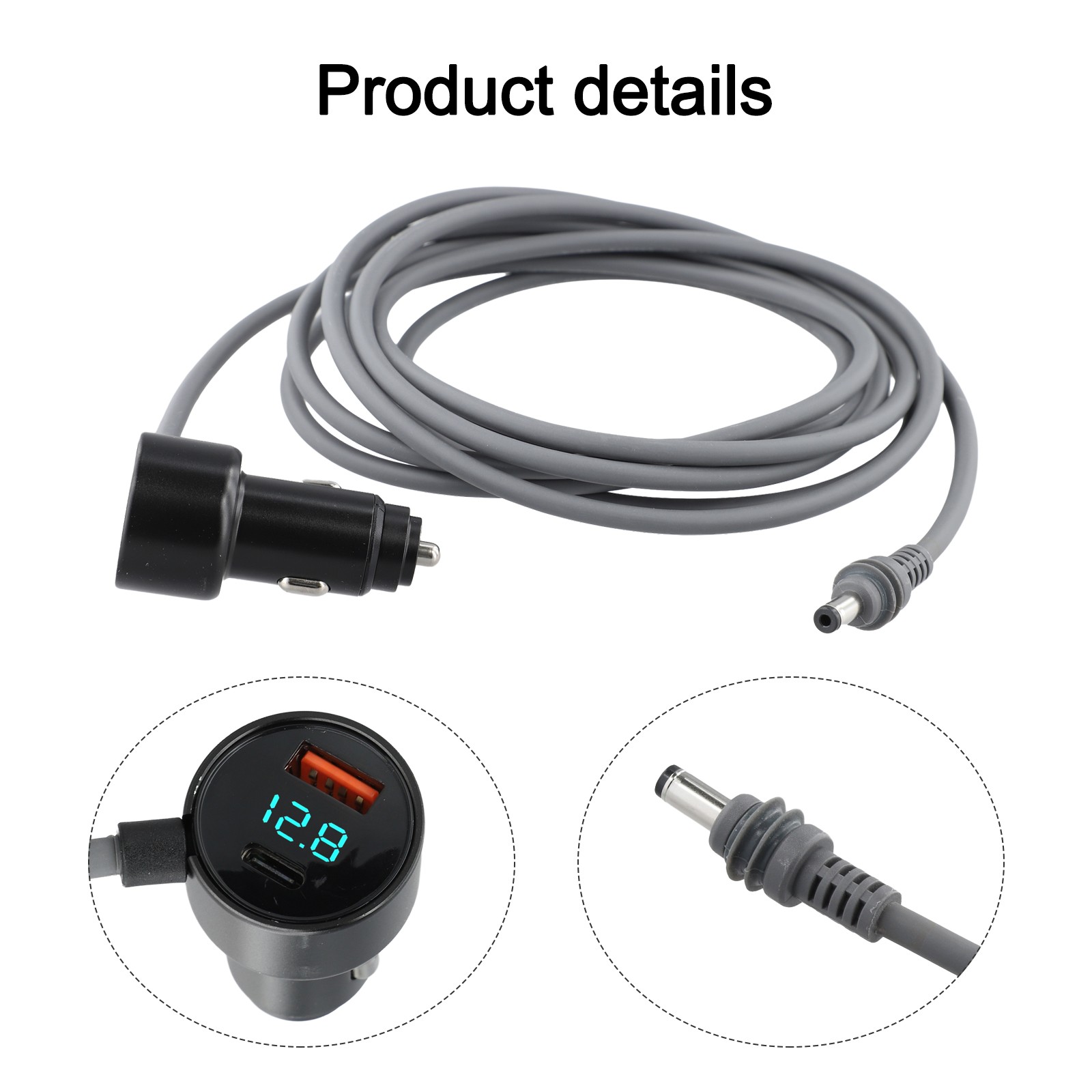 Compact Vehicle Charger for Starlink Mini Supporting Both 12V and 24V Systems - Afbeelding 30 van 37