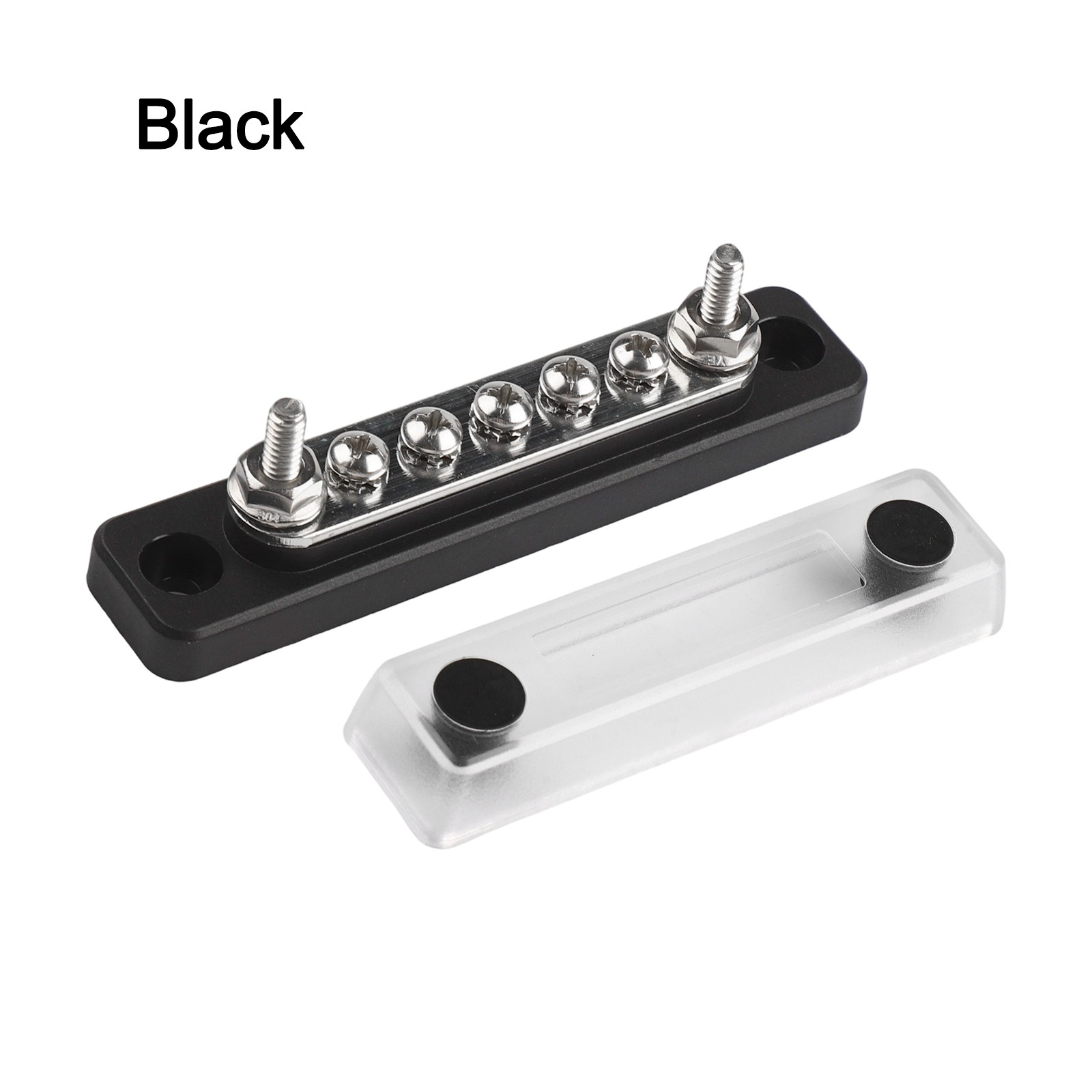 Robusto bloque de distribución de energía 100A 48V DC con terminales M8 para automóviles - Imagen 16 de 36