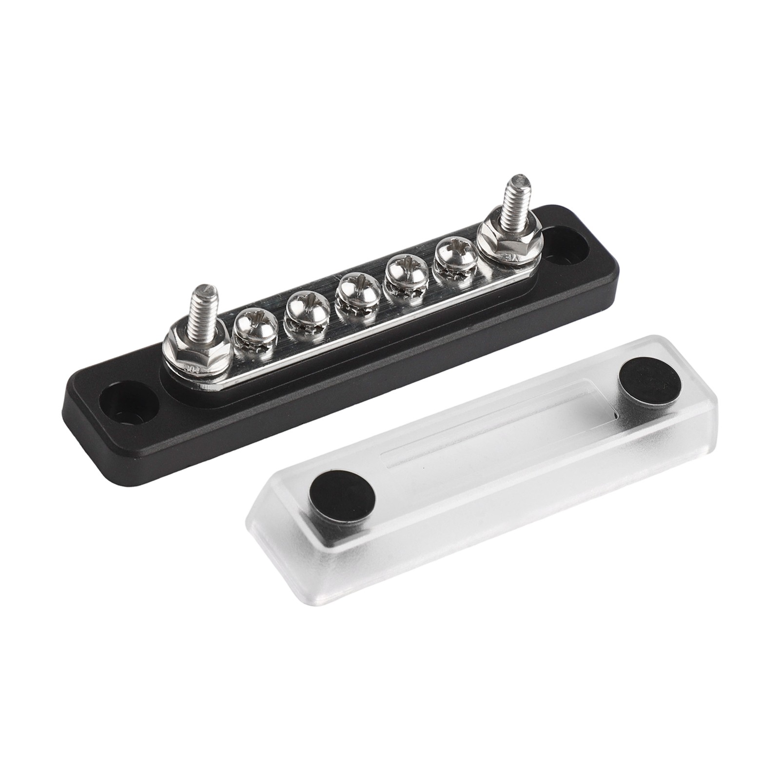 Robusto bloque de distribución de energía 100A 48V DC con terminales M8 para automóviles - Imagen 17 de 36