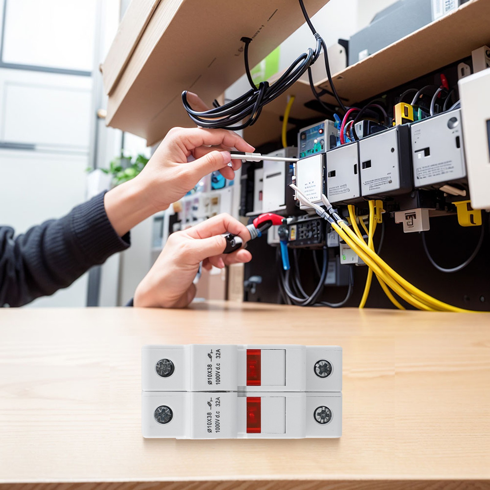 2 poliger Sicherungshalter zum sicheren Schutz von für Solar PV-Anlagen bis 100 - Bild 27 von 39