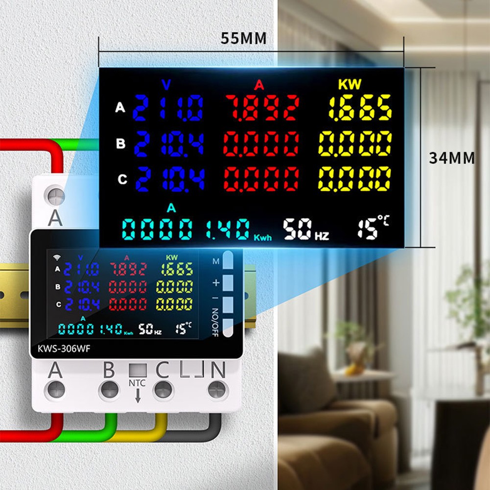 Threephase Meter with Magnetic Latching Relay for Enhanced Reliability - Picture 17 of 25