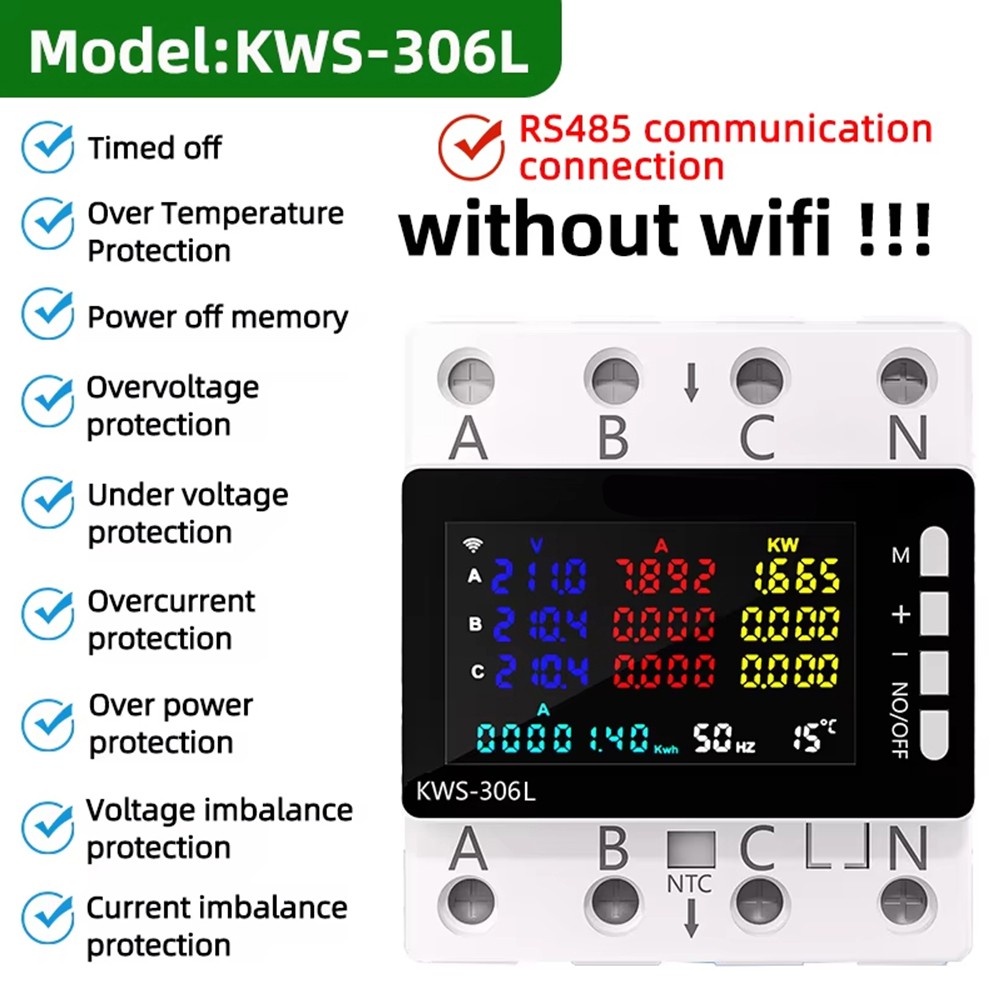 Threephase Meter with Magnetic Latching Relay for Enhanced Reliability - Picture 15 of 25