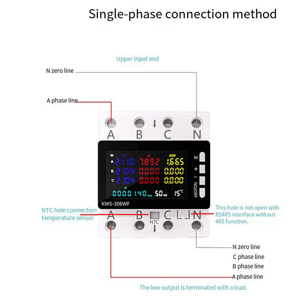 Threephase Meter with Magnetic Latching Relay for Enhanced Reliability - Picture 7 of 25