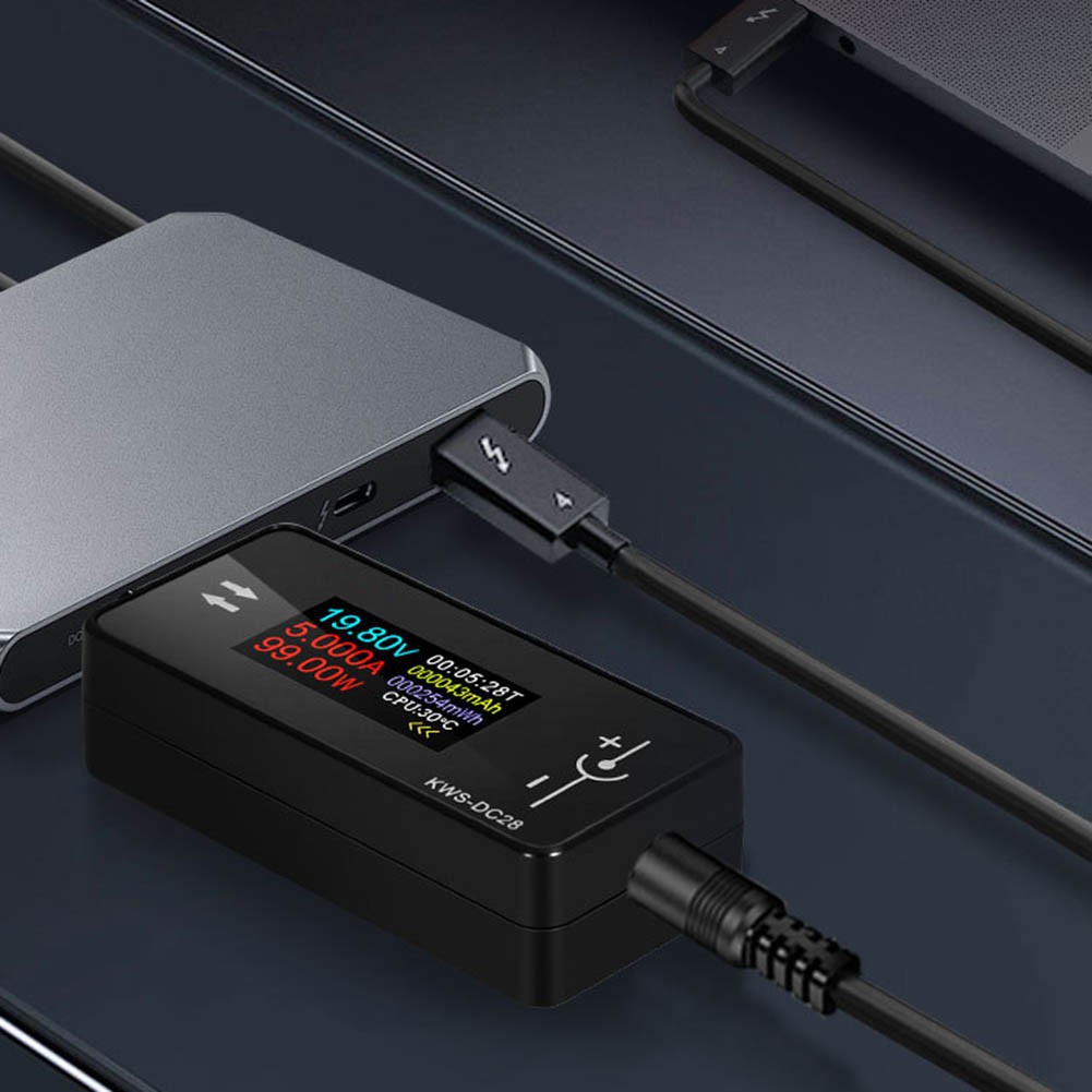 User Friendly KWS DC28 Digital Display Power Meter for DC Voltage and Current