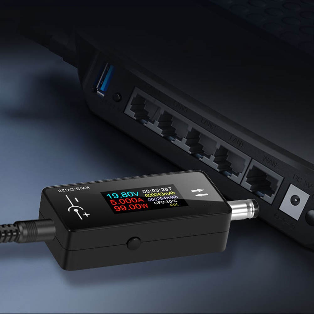 User Friendly KWS DC28 Digital Display Power Meter for DC Voltage and Current