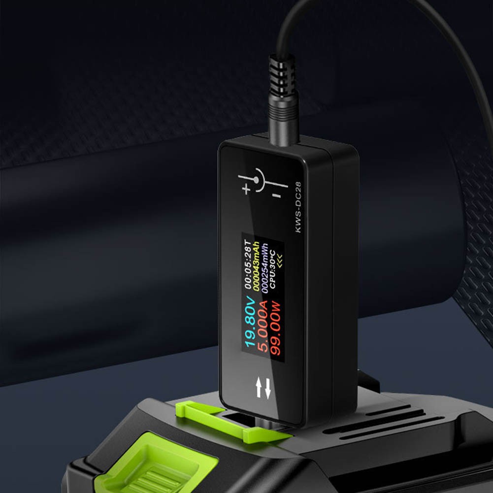 User Friendly KWS DC28 Digital Display Power Meter for DC Voltage and Current