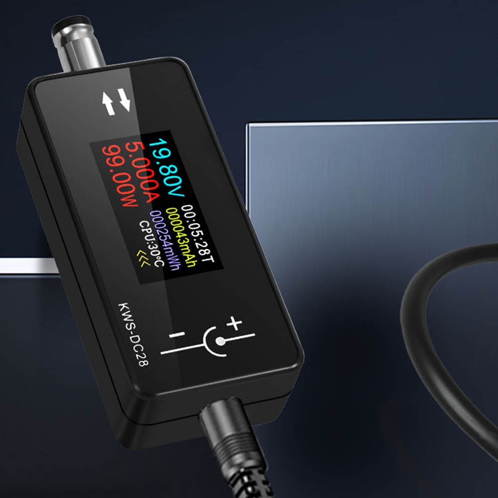 User Friendly KWS DC28 Digital Display Power Meter for DC Voltage and Current