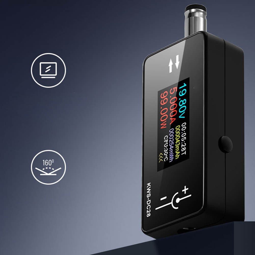 User Friendly KWS DC28 Digital Display Power Meter for DC Voltage and Current