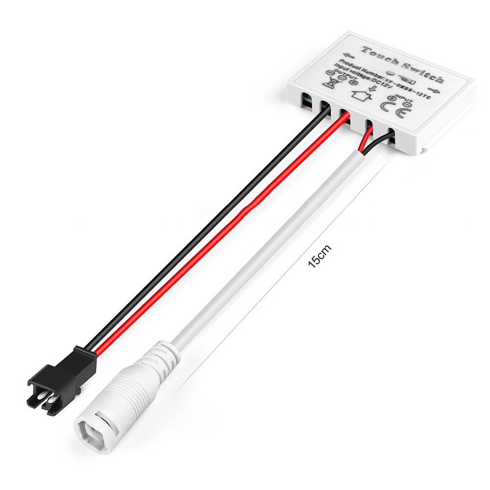 Touch Sensor Switch 12V 5A 60W LED Single Button for Bathroom Mirror Lights - Picture 35 of 45