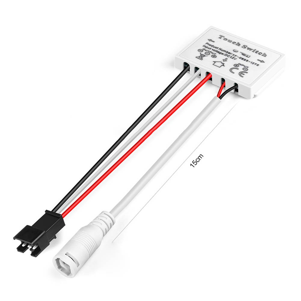 Touch Sensor Switch 12V 5A 60W LED Single Button for Bathroom Mirror Lights - Picture 44 of 45