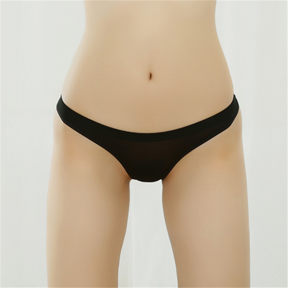 Low Waist See Through Nylon Briefs for Women Comfortable Home for hotel
