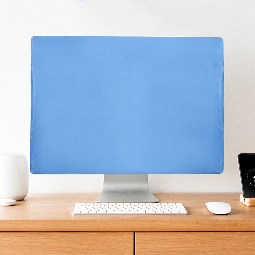Staubschutzhülle für 24 Zoll für iMac Monitor Stylisch Grau Elastische Passfo - Bild 1 von 15