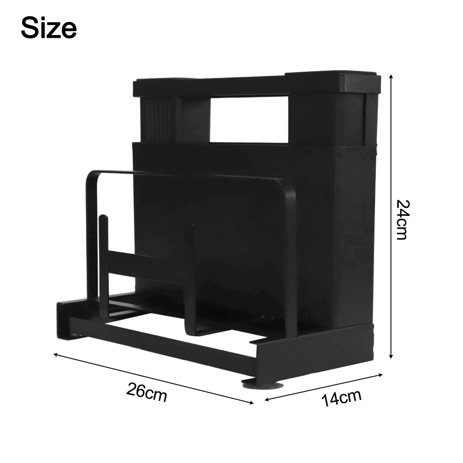 No Fuss Cleaning Removable Drain Tray on This Compact Kitchen Shelf Unit - Picture 13 of 31