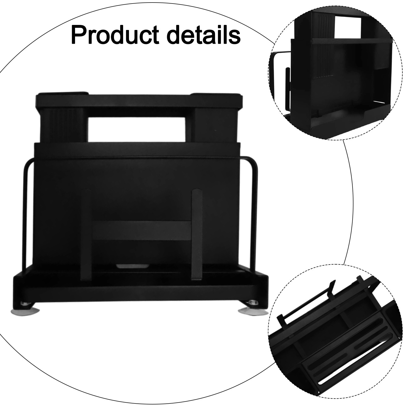 No Fuss Cleaning Removable Drain Tray on This Compact Kitchen Shelf Unit - Picture 9 of 31