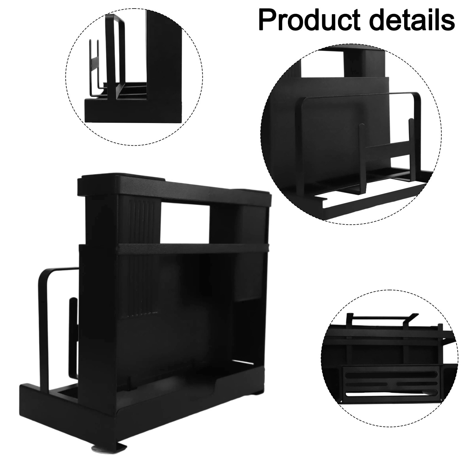 No Fuss Cleaning Removable Drain Tray on This Compact Kitchen Shelf Unit - Picture 10 of 31