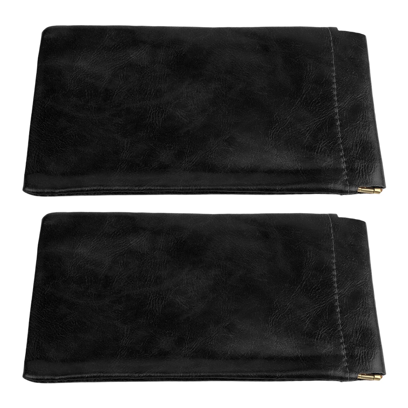 Sunglasses Storage Solution with Automatic Closure Leather Bags 2 Pack