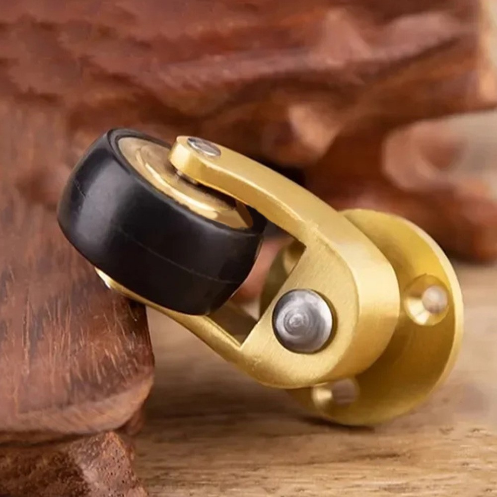 MeevrgR Messingrollen - Strapazierfähige Möbelrollen 360° Drehbar Für Klaviere & Sofas