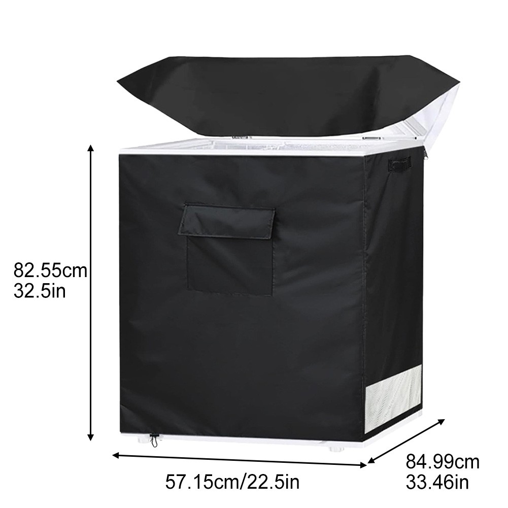 Heavy Duty Refrigerator Dust Cover for 3 5 Cubic Chest Freezers 56 36 Inches