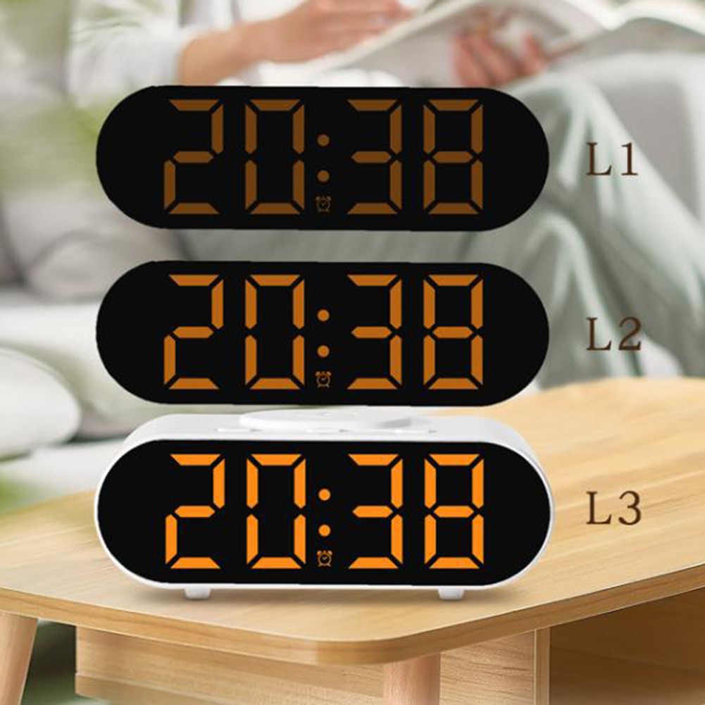 Horloge de chevet peu encombrante acheter avec charge rapide pour une organisation simpl