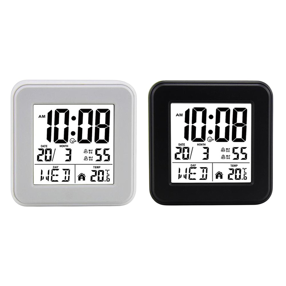 Smart Alarm Clock for Elderly Easy Read with Features for Temperature and Date - Foto 1 di 28