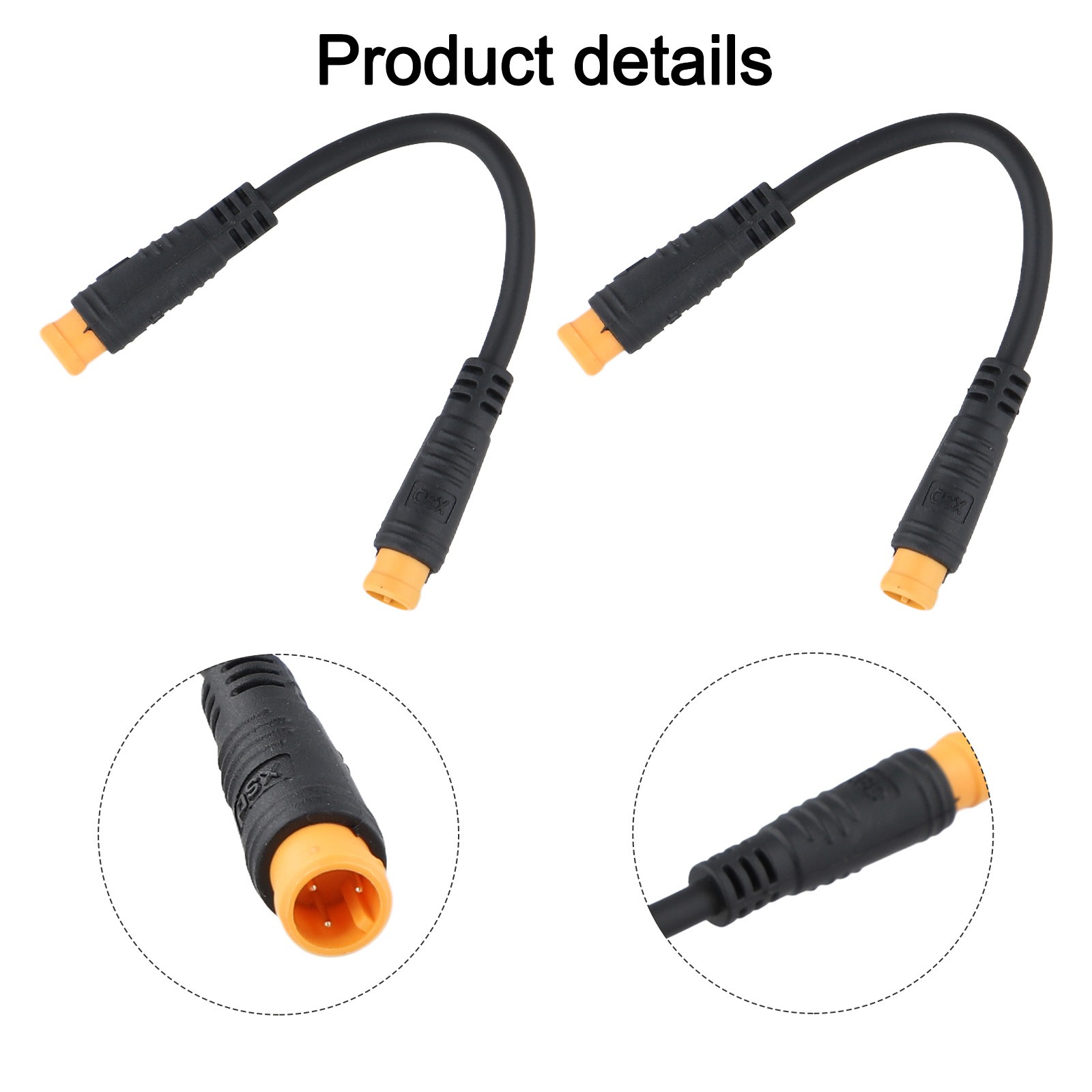 Cycling Essential M8 Connector Water Resistant Conversion Cables Set of Two - Picture 39 of 49