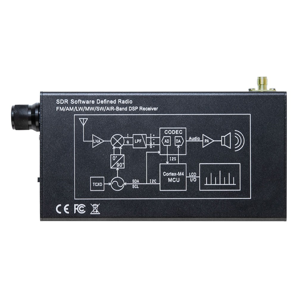 User Friendly 4 3 Inch For DSP Radio Receiver with Touch Screen Navigation - Afbeelding 7 van 9