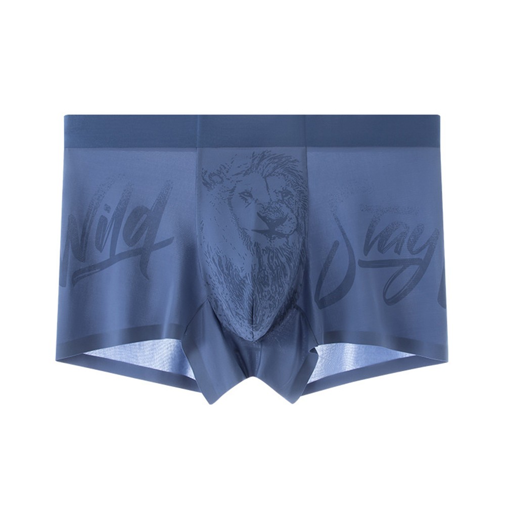 Coole und bequeme Herren Boxershorts Eisseide atmungsaktiv Trunks für den ganzen Tag - Bild 16 von 25