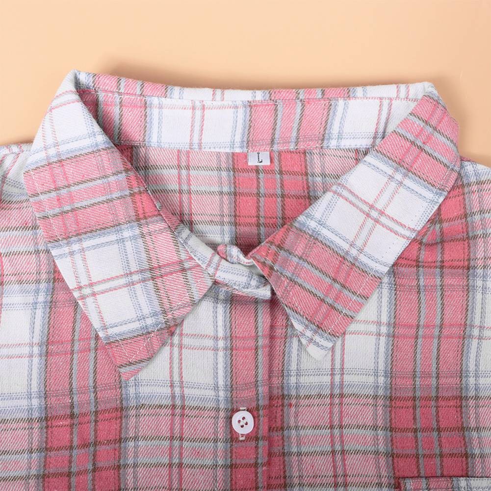 Longsleeve Plaid Shirt Jacket for Women Perfect for Everyday Activities - Picture 30 of 79