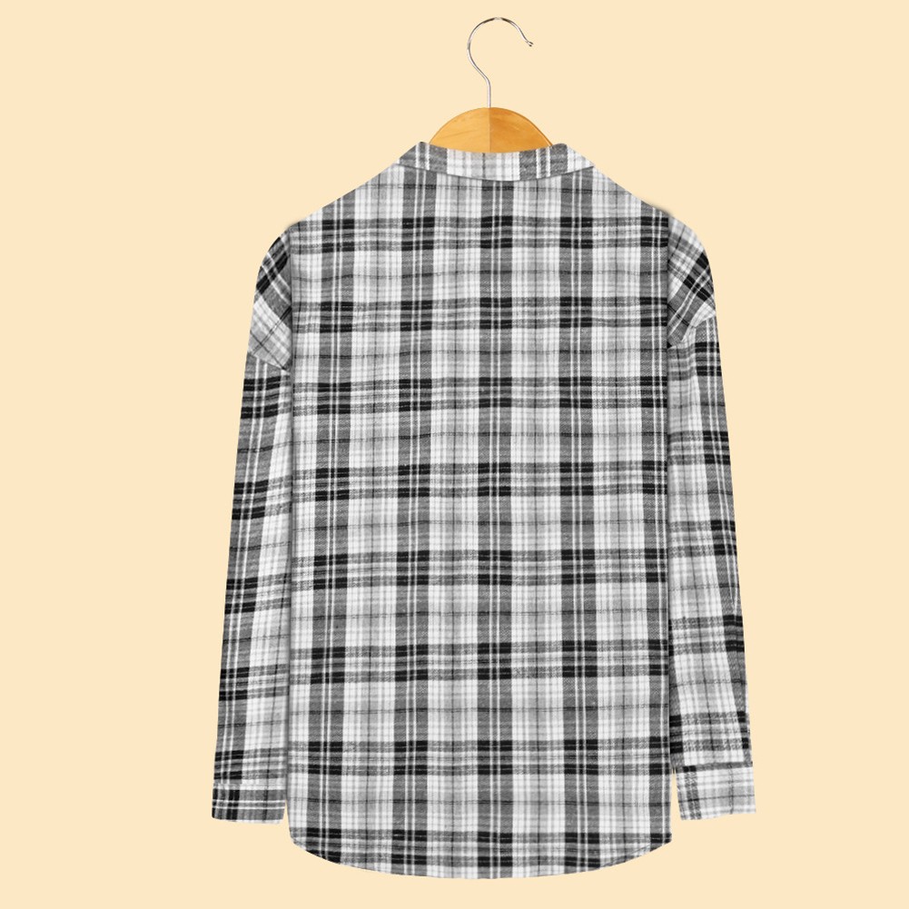 Longsleeve Plaid Shirt Jacket for Women Perfect for Everyday Activities - Picture 66 of 79