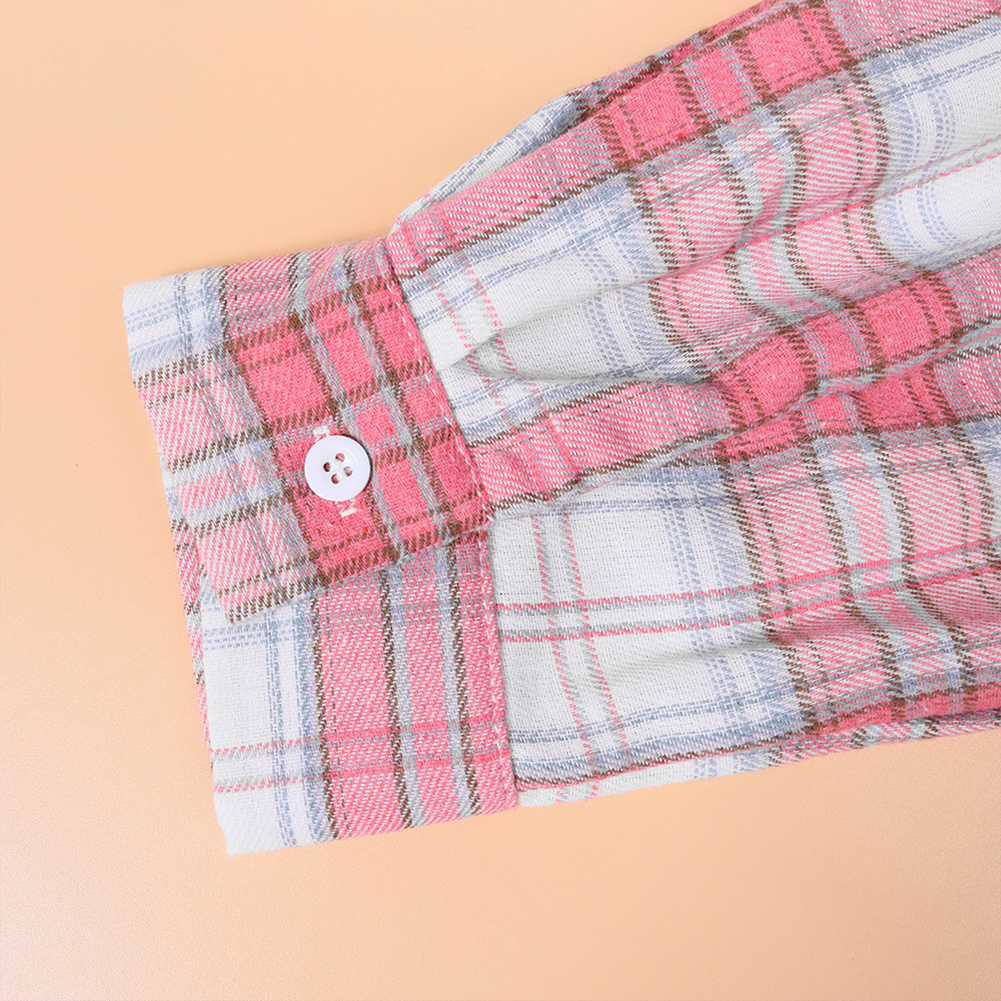 Longsleeve Plaid Shirt Jacket for Women Perfect for Everyday Activities - Picture 33 of 79