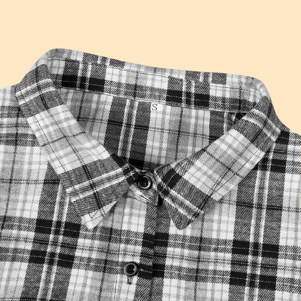 Longsleeve Plaid Shirt Jacket for Women Perfect for Everyday Activities - Picture 71 of 79