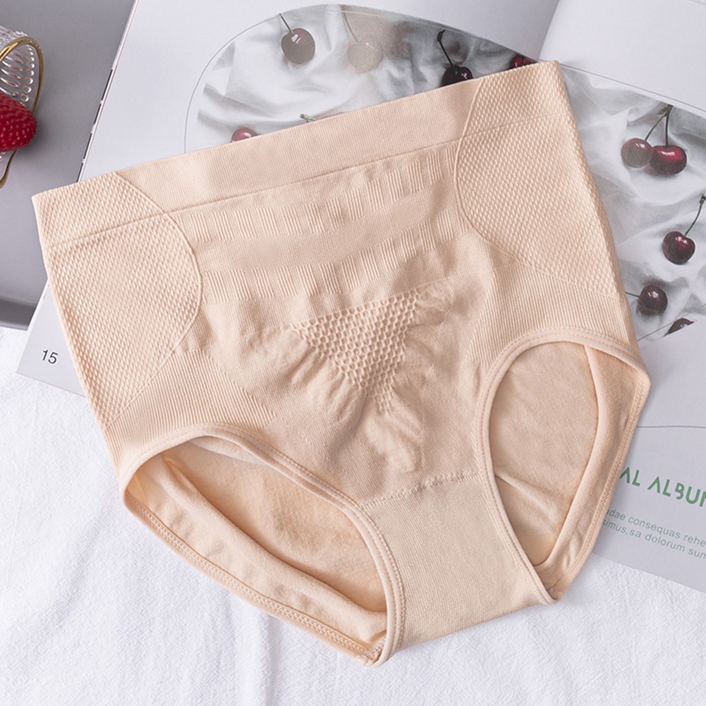 Womens High Waist Abdomen Lifting Panties in Plus Size For Honeycomb Style - Picture 12 of 44