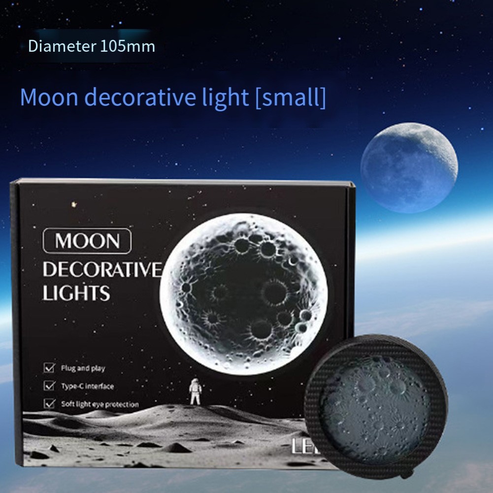 Lumière de lune conçue en 3D pour voitures afin délever lambiance intérieu points de vente
