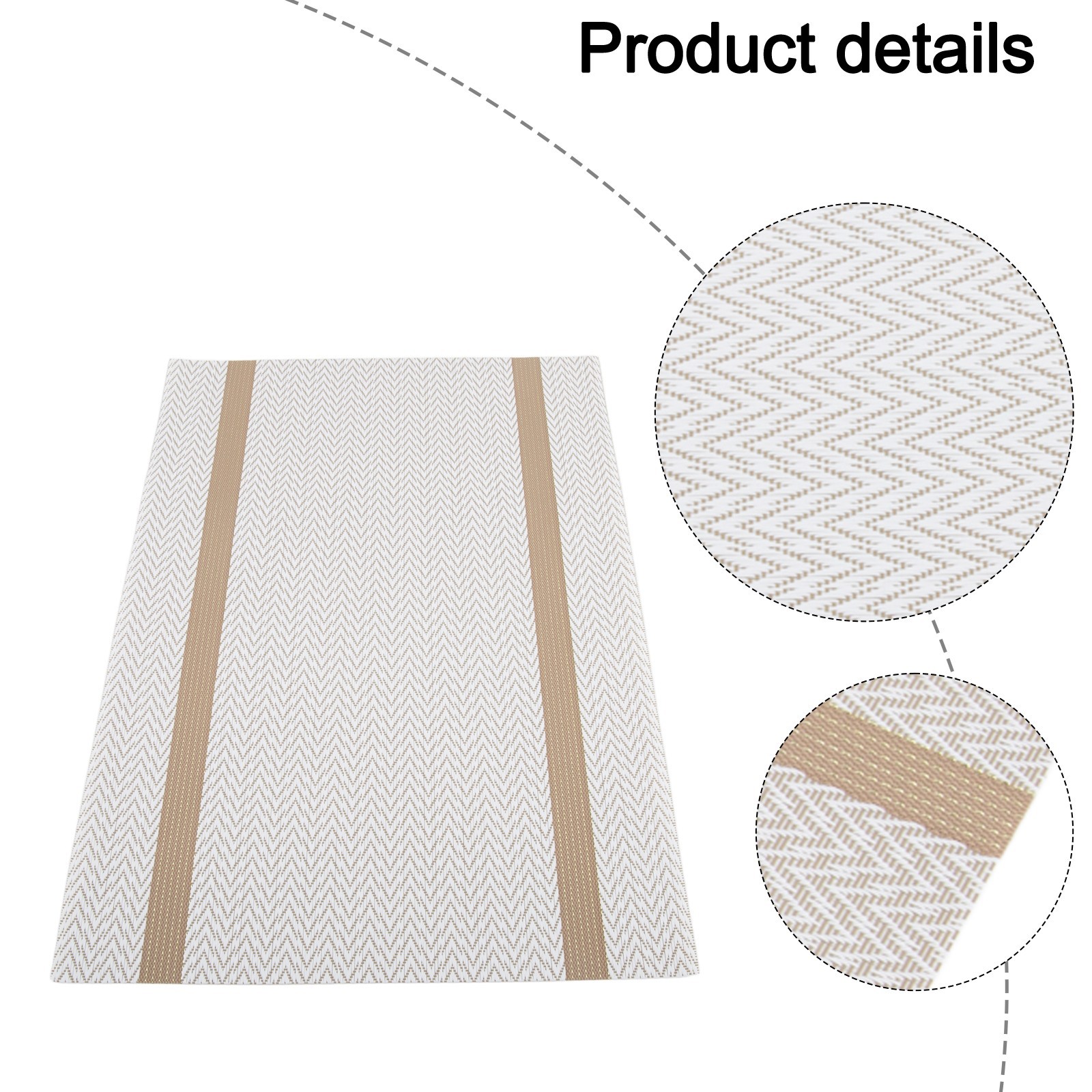 Tidy Up with Set of 6 Heat Resistant Placemats for Tables Size 45x30cm - Picture 36 of 40