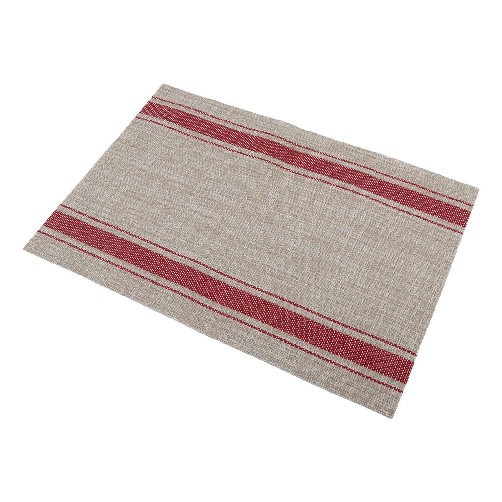 Colorful Set of 6 PVC Table Mats Heat Resistant for Everyday Use 45x30cm - Picture 29 of 56