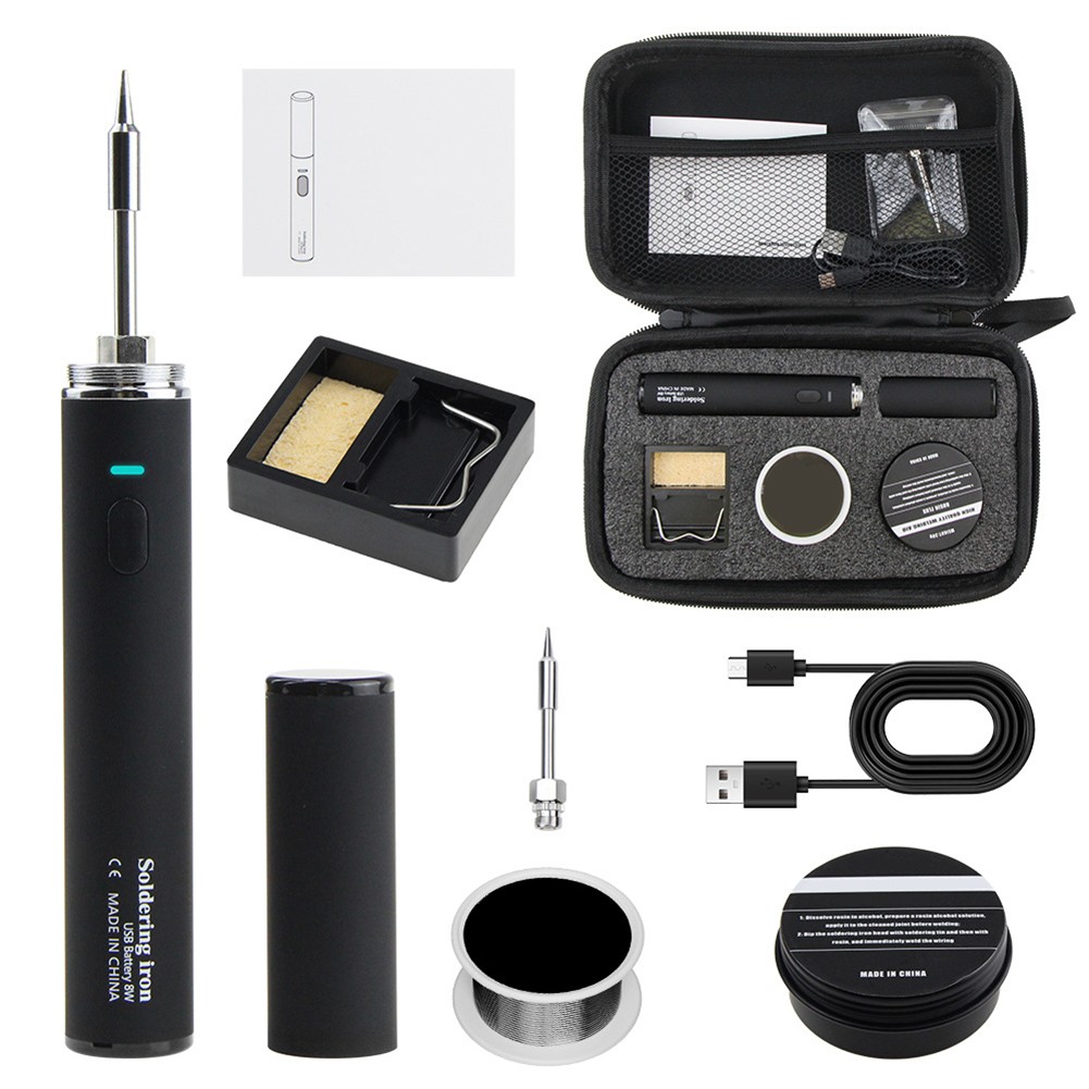 Kit fer à souder sans fil à faire soi-même avec capacités rechargeables USB - Picture 19 of 25