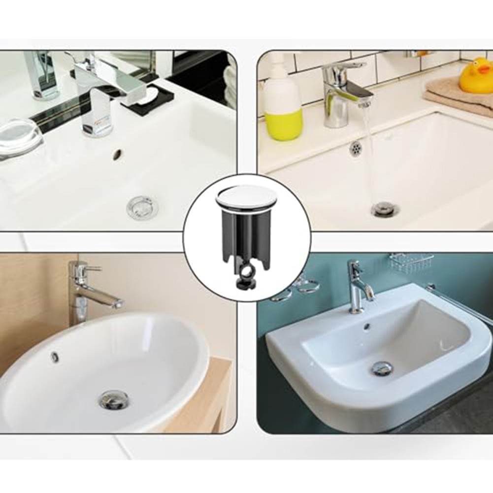 40mm Sink Stopper with Double Sealing Washer for Enhanced Compatibility