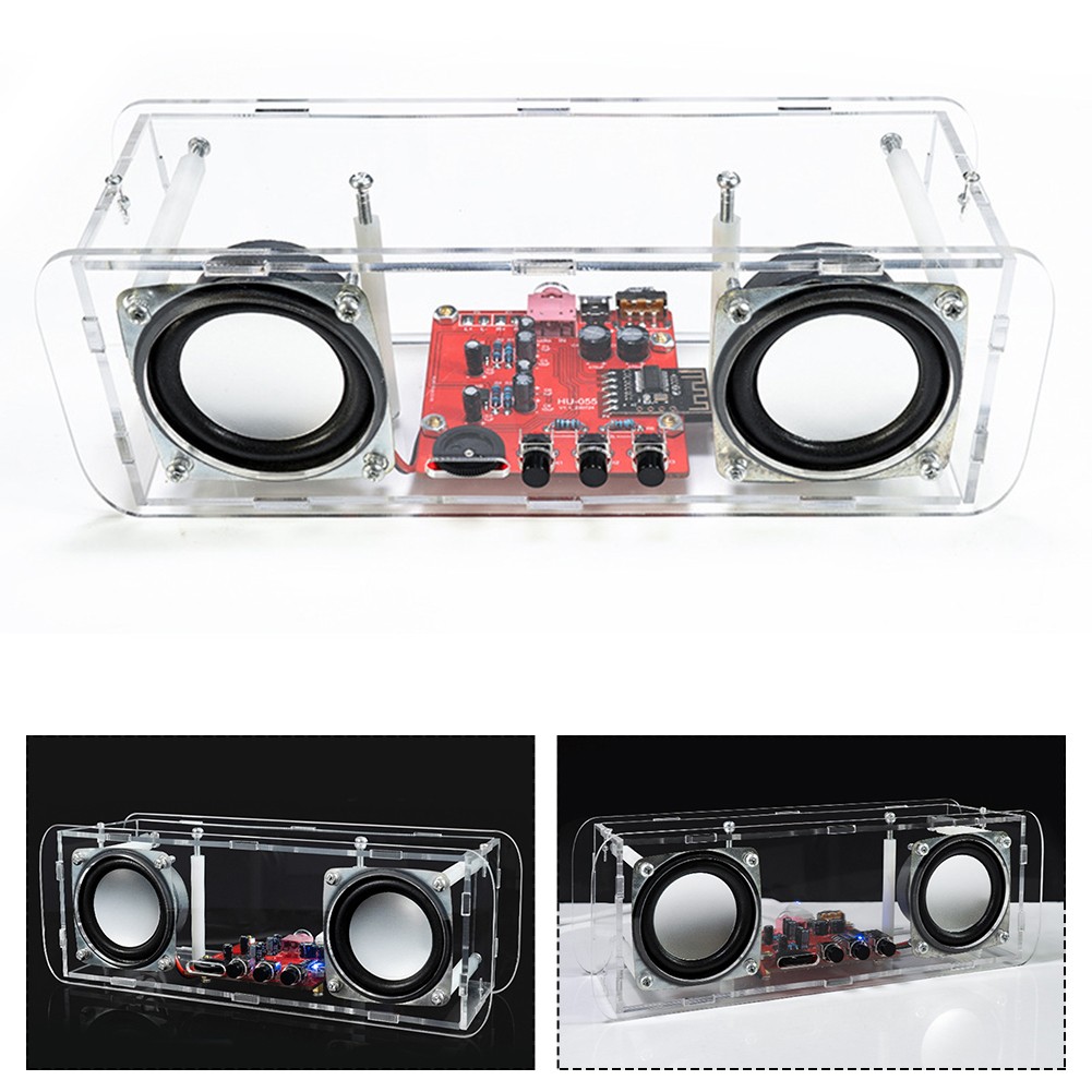 Engaging DIY Speaker Kit with Transparent Design for Curiosity and Learning