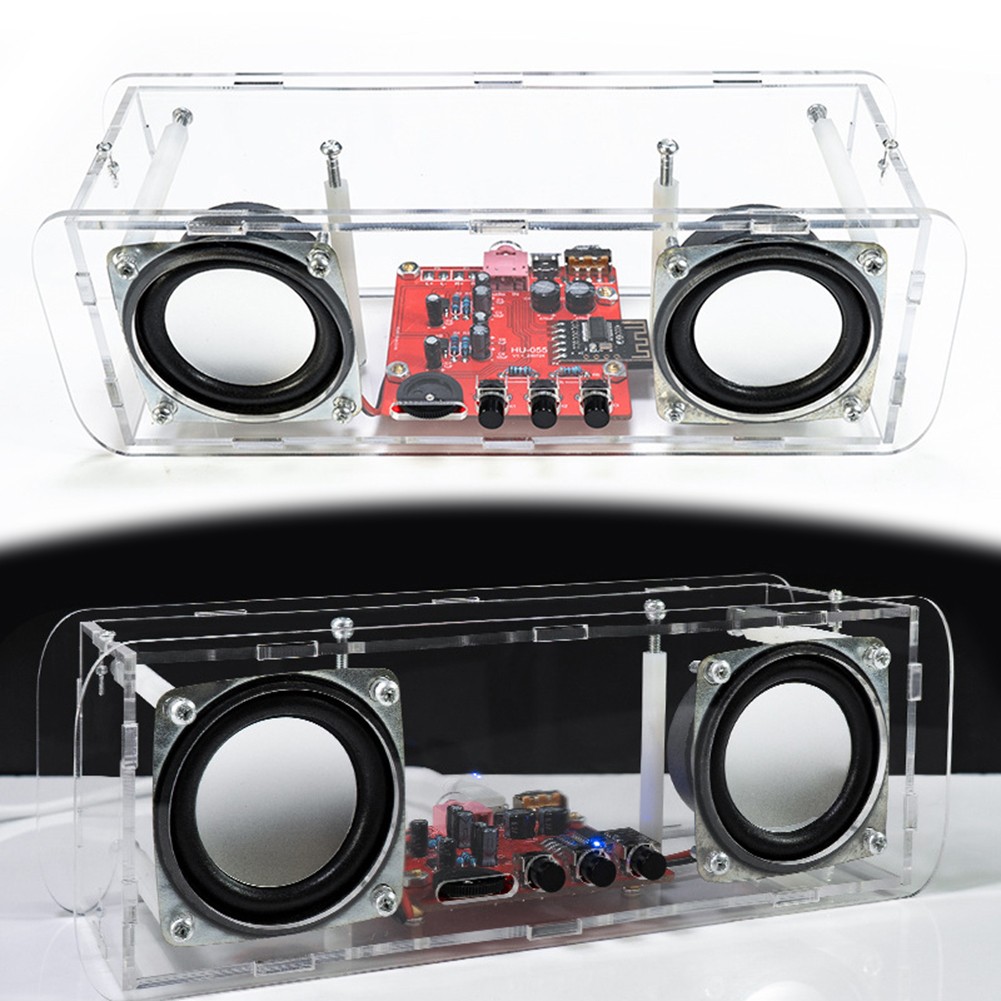 Engaging DIY Speaker Kit with Transparent Design for Curiosity and Learning