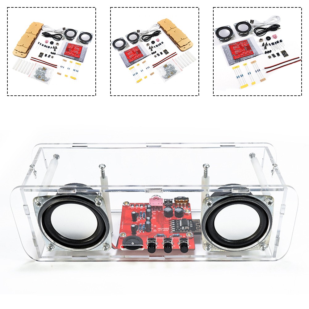 Engaging DIY Speaker Kit with Transparent Design for Curiosity and Learning