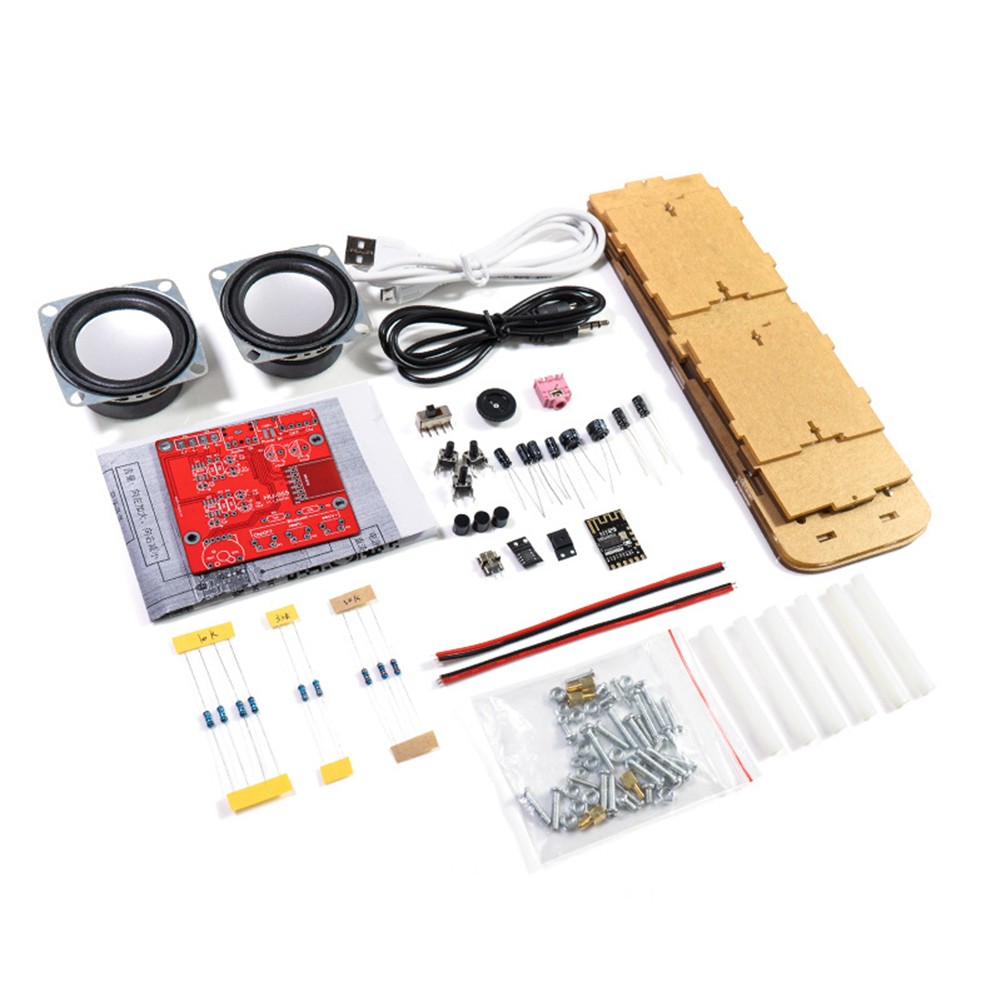 Engaging DIY Speaker Kit with Transparent Design for Curiosity and Learning