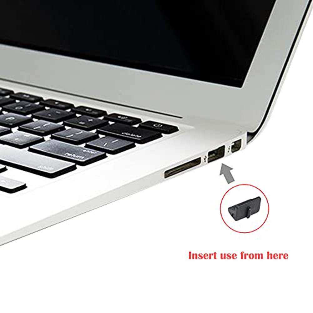 Couvercles anti-poussière en silicone pour ports USB pour ordinateur portable et appareils mobiles - Photo 14/22