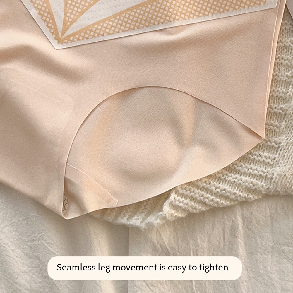 Womens Seamless Underwear Crotch Design with Double Layer Cotton Fabric - Picture 40 of 50