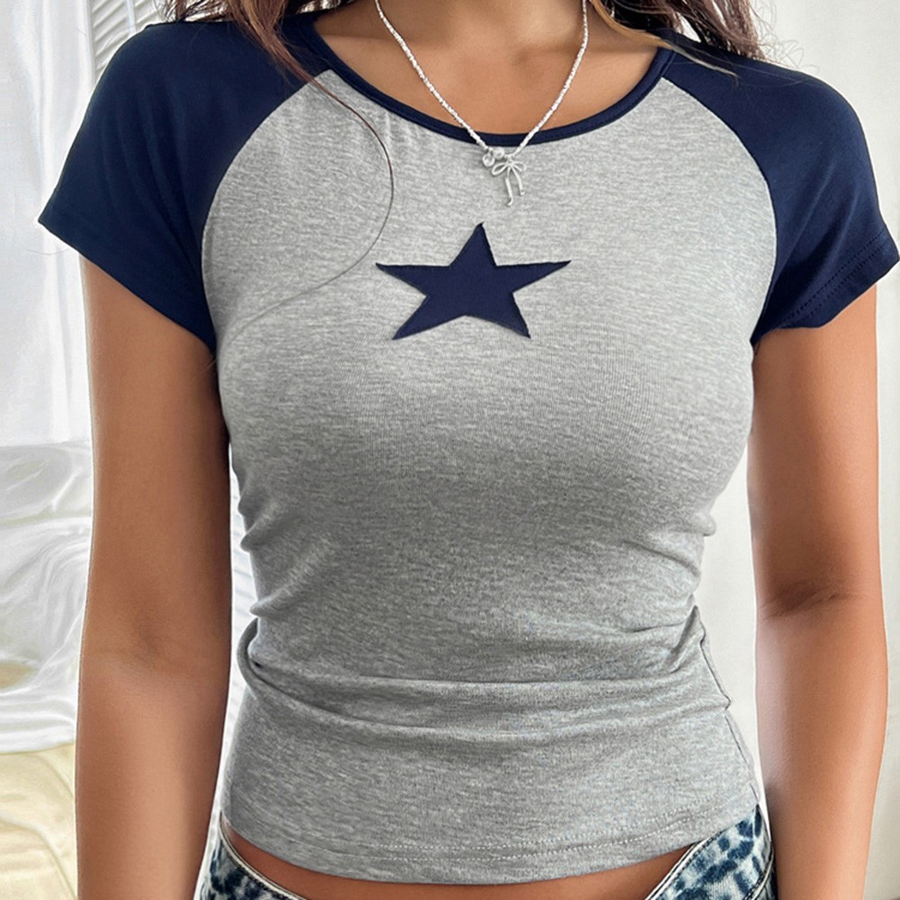 Lightweight Women's Slim Fit T Shirt for Casual Wear Spring and Summer - Picture 33 of 42