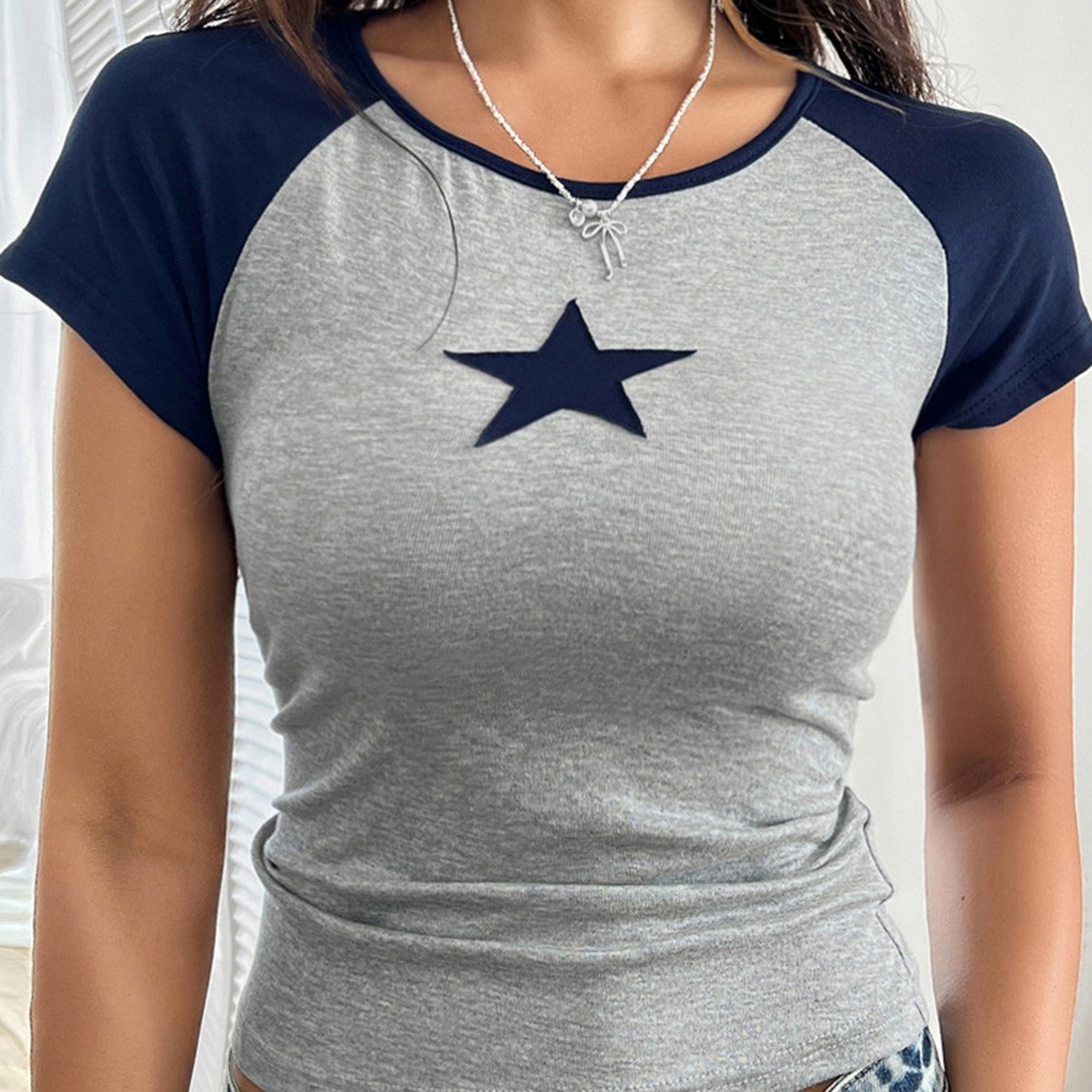 Lightweight Women's Slim Fit T Shirt for Casual Wear Spring and Summer - Picture 32 of 42