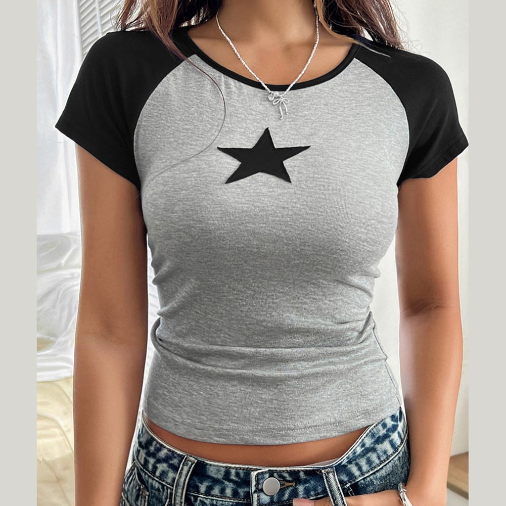 Lightweight Women's Slim Fit T Shirt for Casual Wear Spring and Summer - Picture 24 of 42