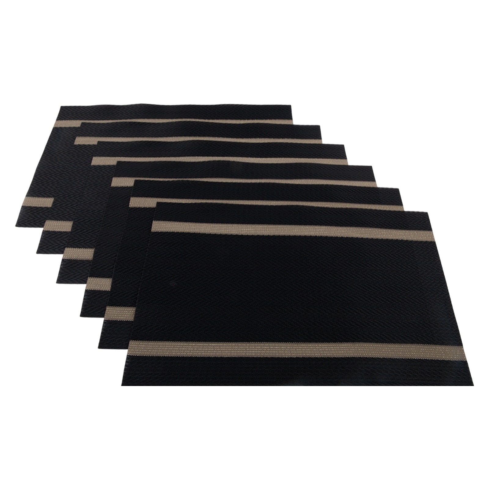 Easily Roll Up Six Piece Placemat Set for Convenient Storage Solutions - Picture 14 of 33