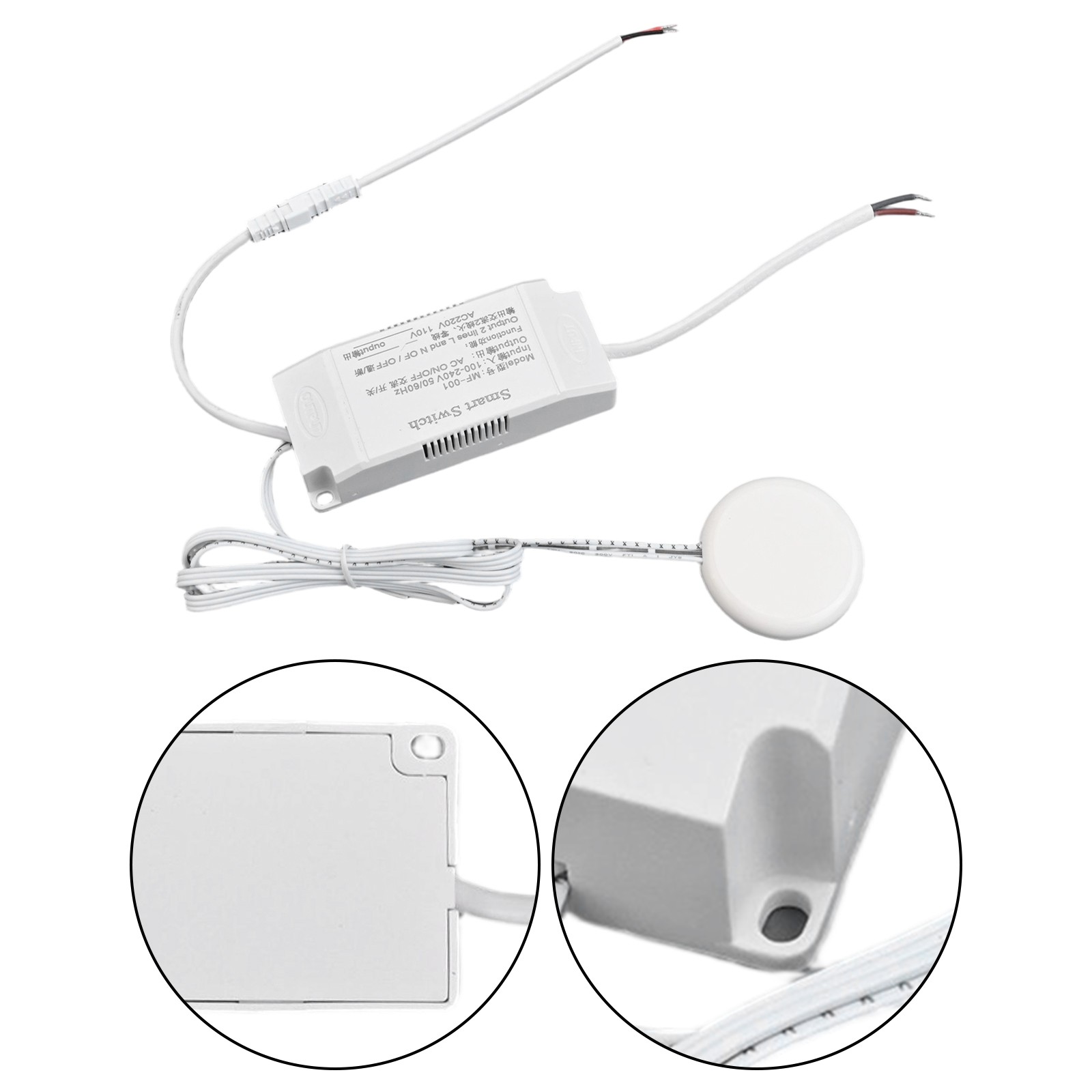Efficient Dimming Control with Non Metallic Material Detection Feature