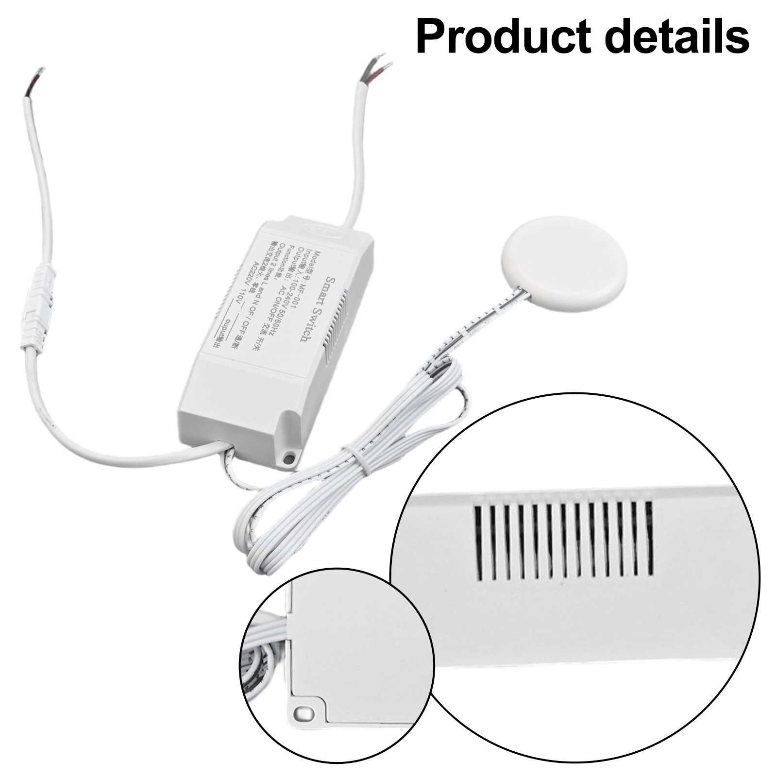 Efficient Dimming Control with Non Metallic Material Detection Feature