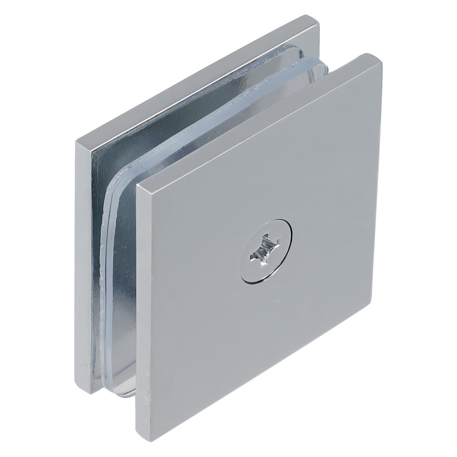 Abrazadera cuadrada de latón para 8 herrajes de fijación de baño de vidrio te - Imagen 23 de 49